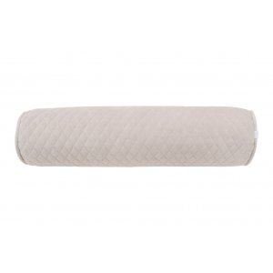 Beige quilted bolster