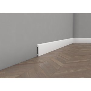 Floor lacquered moulding 8 cm