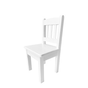 Post-exhibition white mini chair